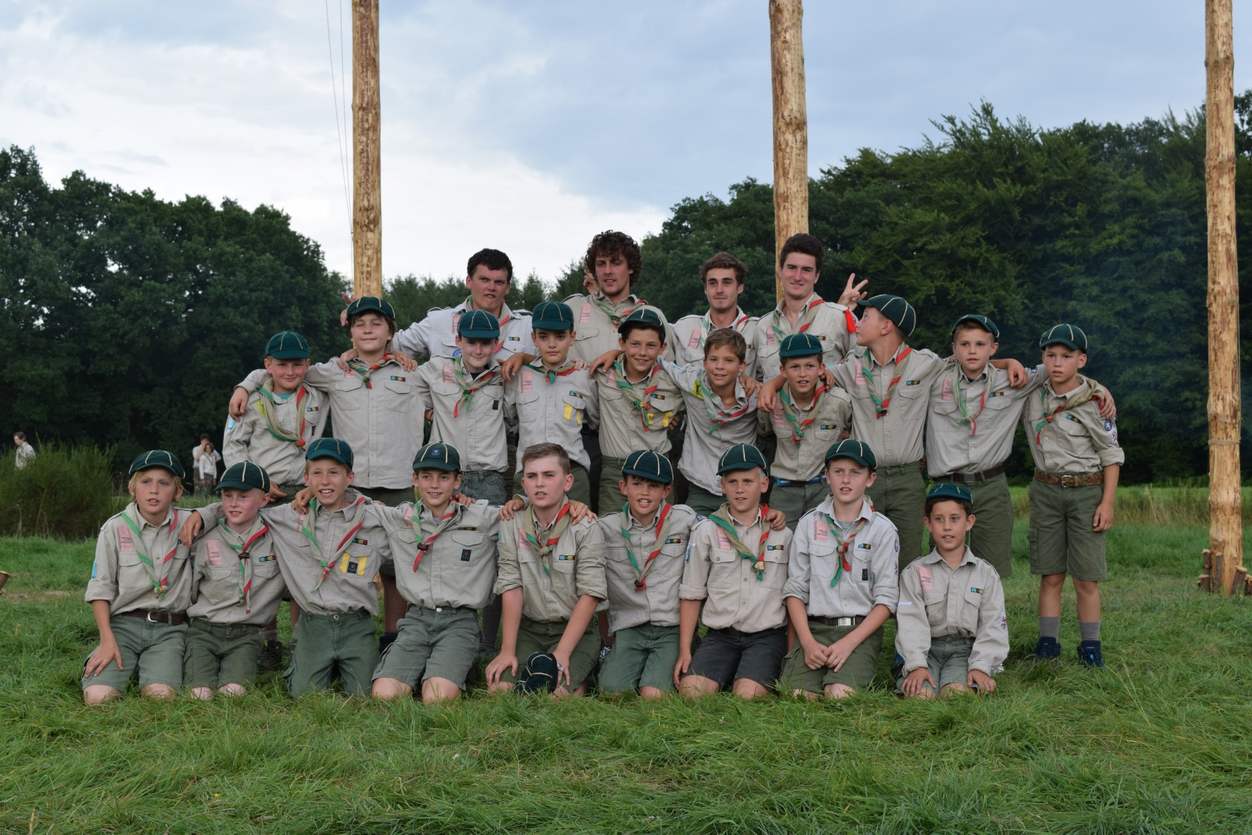 Sint-Martinus den XIIde - Kamp Nivezé Groepsfoto's